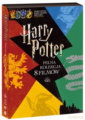 Harry Potter. Pełna Kolekcja 8 Filmów (Edycja Specjalna z kartami) [BOX] [8DVD]