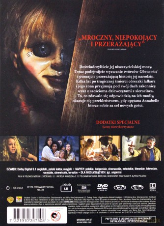 Annabelle: Narodziny zła [DVD]