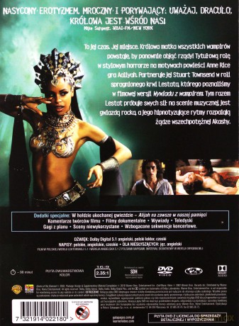 Królowa potępionych [DVD]