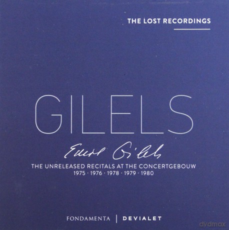 Emil Gilels: The Unreleased Recitals at The Concertgebouw 1975 - 1976 - 1978 - 1979 - 1980 (digipack) [5CD]