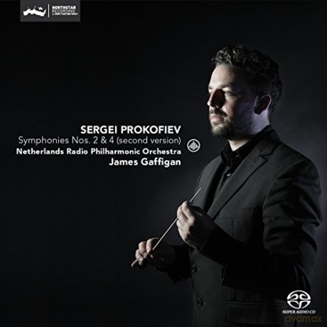 Netherlands Radio Philharmonic Orchestra & James Gaffigan: Sergei Prokofiev: Symphonies Nos. 2 & 4 - Second Version [SACD]