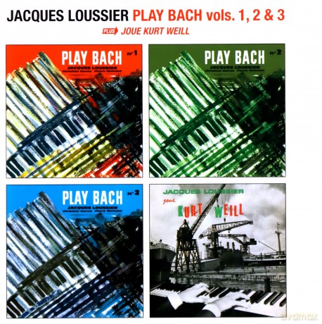 Jacques Loussier Trio: Play Bach vol.1, 2, 3 plus Joue Kurt Weill [2CD]