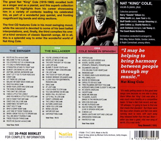 Nat King Cole: Essential Nat King Cole (digipack) [3CD]