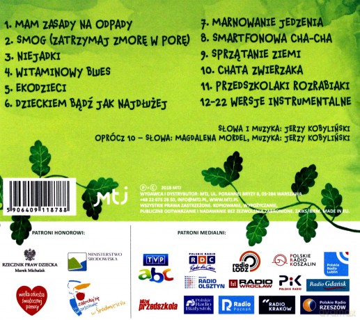 Mała Orkiestra Dni Naszych: Piosenki ekodzieci [CD]