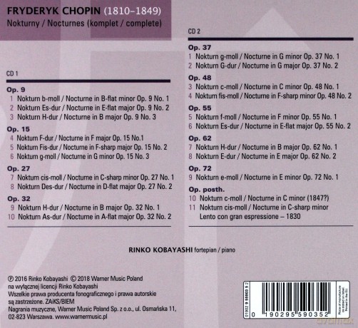 Rinko Kobayashi: Nokturny [2CD]