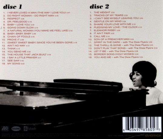 Aretha Franklin: The Atlantic Singles Collection 1967-1970 [2CD]