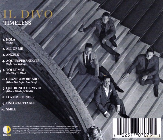 Il Divo: Timeless (PL) [CD]