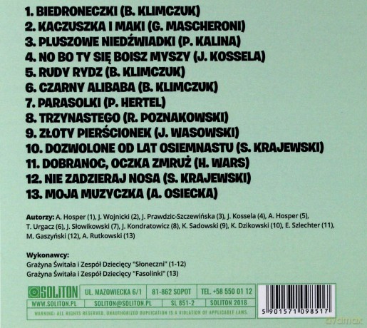 Słoneczni i Grażyna Świtała: Biedroneczki są w Kropeczki [CD]