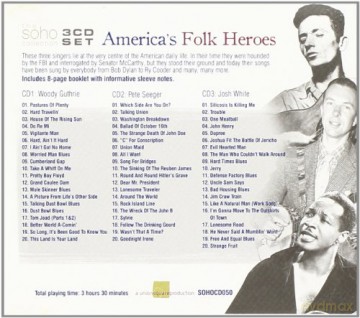 Various Artists: America's Folk Horoes [3CD]