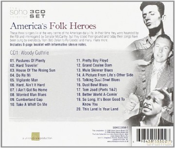 Various Artists: America's Folk Horoes [3CD]