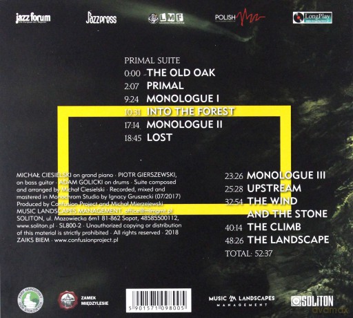 Confusion Projekt - Primal [CD]