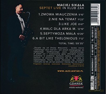 Maciej Sikała Septet: Live In Klub Żak [CD]