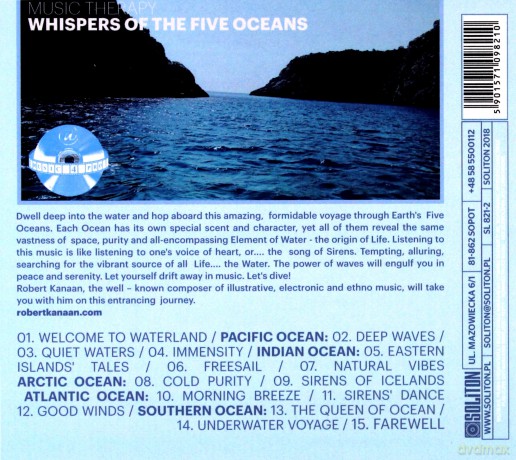 Music Therapy - Whispers Of The 5 Oceans [CD]