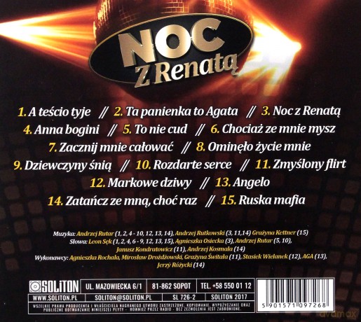 Noc z Renatą [CD]