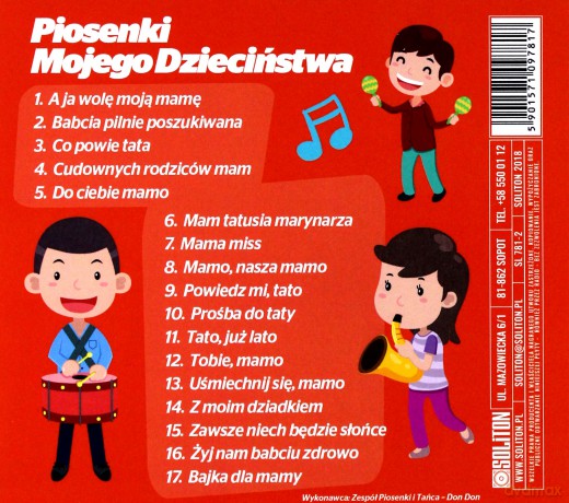 Zespół Don Don: Piosenki Mojego Dzieciństwa [CD]