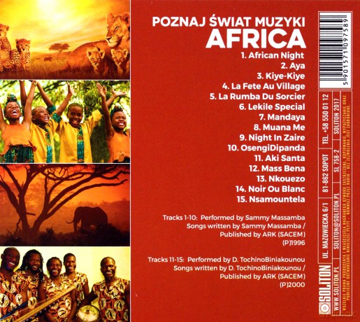 Poznaj Świat Muzyki - Africa [CD]