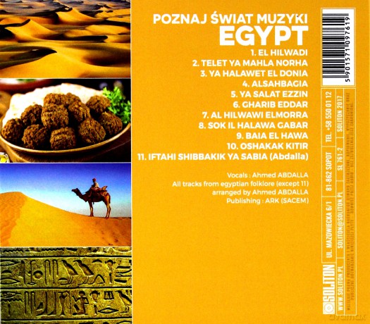 Poznaj Świat Muzyki - Egypt [CD]