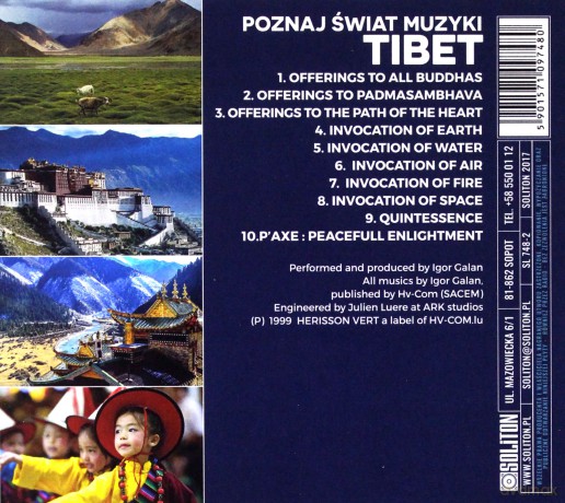 Poznaj Świat Muzyki - Tibet [CD]