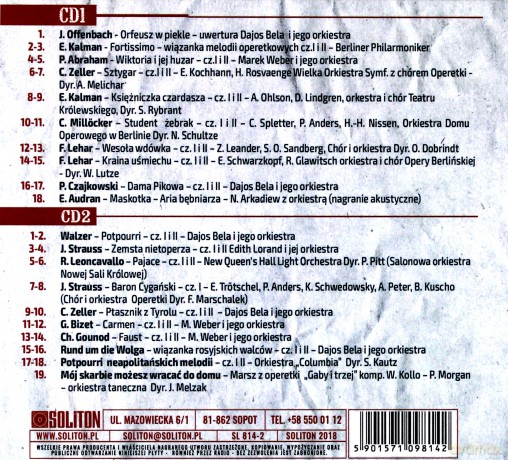 Stare Operetki, Opery [2CD]