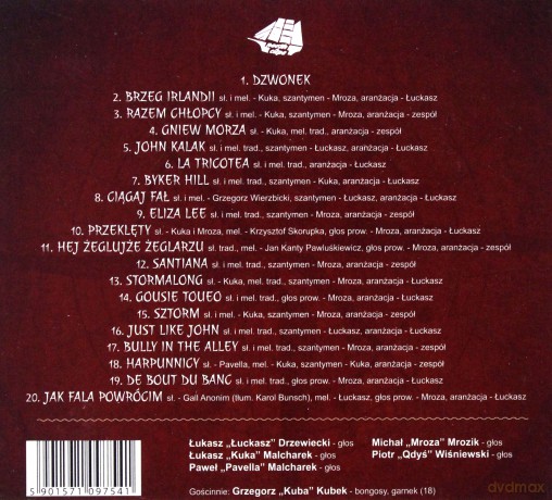 North Cape: Szanty i Pieśni Morza Acappella [CD]