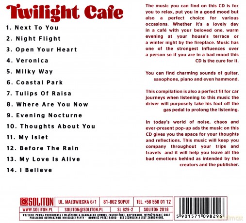 Twilight Cafe - A Cup Of Smooth Jazz [CD]