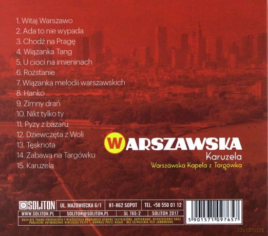 Warszawska Kapela z Targówka: Warszawska Karuzela [CD]