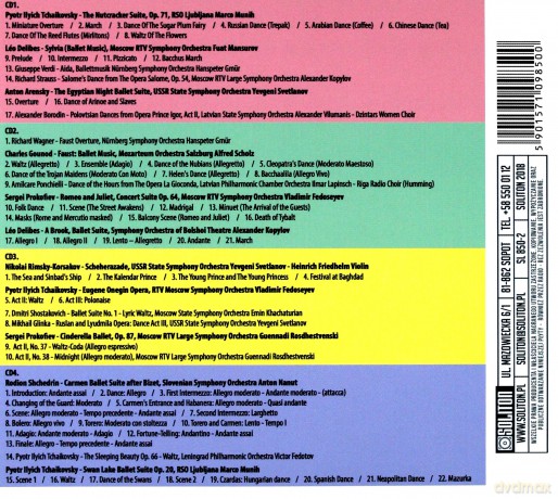 Wielkie Dzieła Klasyki - Balet [4CD]