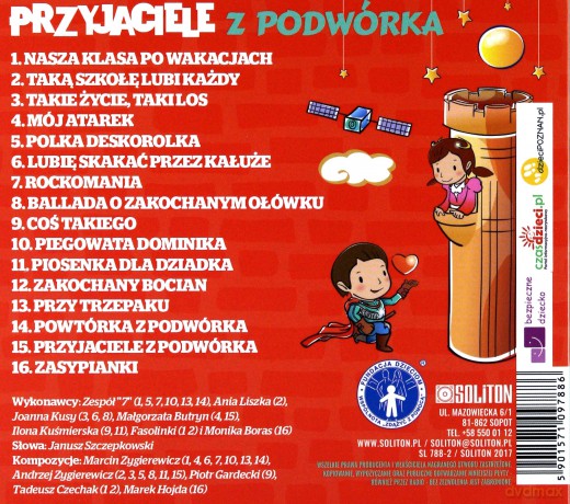 Przyjaciele z Podwórka: Wyjątkowe Piosenki Dla Najmłodszych [CD]