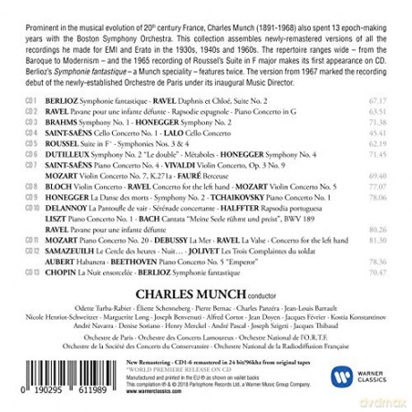 Munch: Charles Munch The Complete Warner Classics Recordings [13CD]