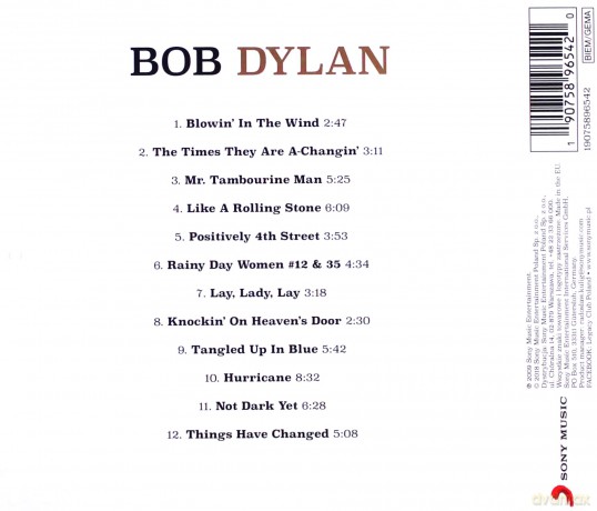 Bob Dylan: Ikony Muzyki Bob Dylan [CD]
