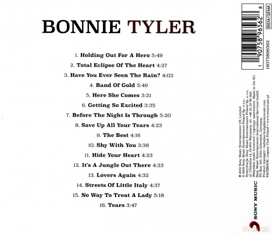 Bonnie Tyler: Ikony Muzyki Bonnie Tyler [CD]