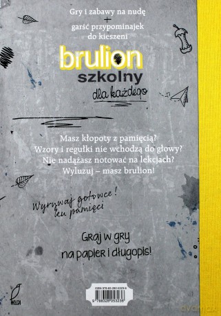 Brulion szkolny dla każdego [KSIĄŻKA]