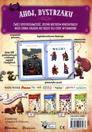 Kapitan Nauka. Kapitalne zagadki dla Bystrzaków [KSIĄŻKA]