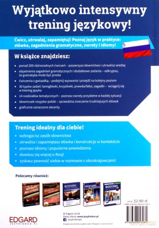Rosyjski AKTYWNIE! Trening na 200 sposobów Poziom A2-B1 - Marta Rutkowska, Olga Sendhard [KSIĄŻKA]