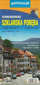 Szklarska Poręba. Plan miasta 1:9 000