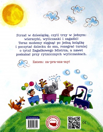 Wierszyki, wyliczanki i zagadki dla przedszkolnej gromadki - Bogusław Michalec [KSIĄŻKA]