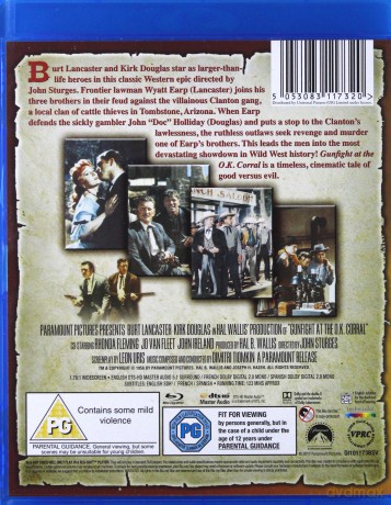 Gunfight at the O.K. Corral (Pojedynek w Corralu O.K.) [Blu-Ray]