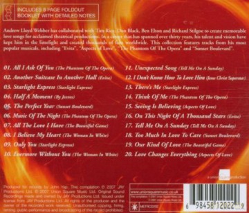 Various Artists: Love Songs Of Andrew Lloyd Webber [CD]