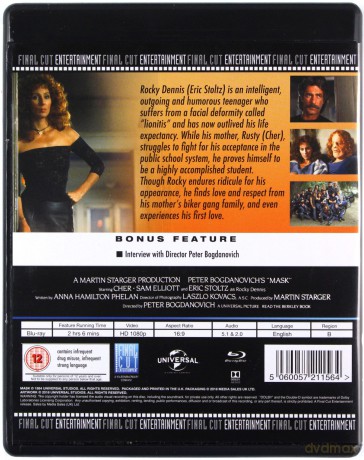 Mask - Director's Cut (Maska) [Blu-Ray]