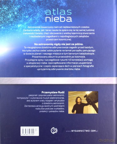 Atlas nieba. Przewodnik po gwiazdozbiorach - Przemysław Rudź [KSIĄŻKA]
