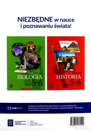 Atlas Szkoła podstawowa 5-6 Geografia [KSIĄŻKA]