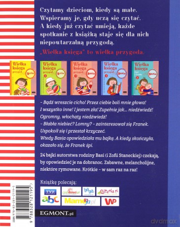 Basia. Bajki na dobranoc - Zofia Stanecka, Marianna Oklejak [KSIĄŻKA]