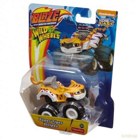 Blaze metalowy pojazd Super Tiger Stripes