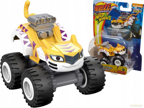 Blaze metalowy pojazd Super Tiger Stripes