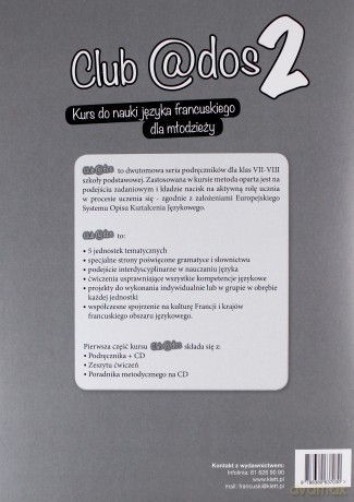 Club @dos 1 A1.2 Ćwiczenia [KSIĄŻKA]
