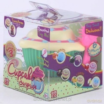 Cupcake Babeczka z niespodzianką 4, różne rodzaje