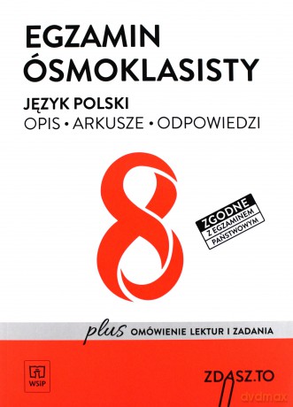 Egzamin ósmoklasisty. Język polski. Arkusze [KSIĄŻKA]