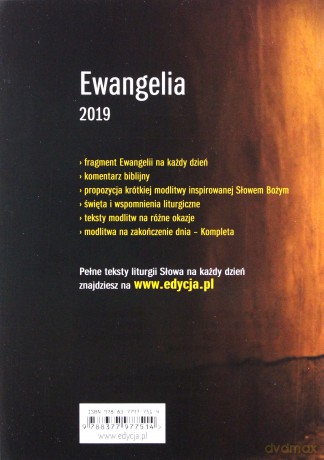 Ewangelia 2019. Droga, Prawda i Życie duża [KSIĄŻKA]