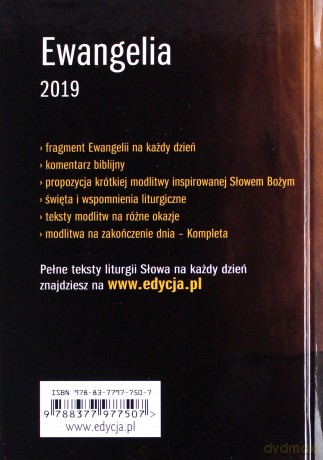 Ewangelia 2019. Droga, Prawda i Życie mała [KSIĄŻKA]