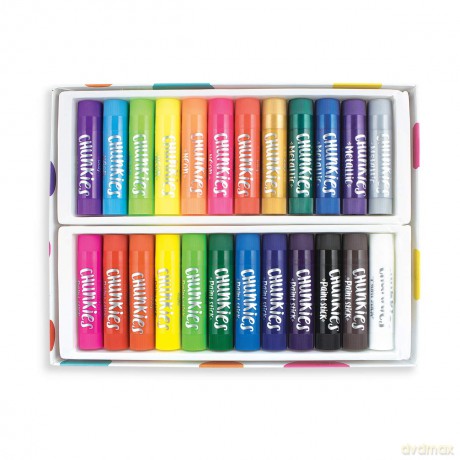 Farba w Kredce 24 szt. Chunkies Paint Sticks